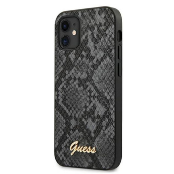 Guess Python Collection - Etui iPhone 12 mini (czarny)