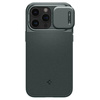 Spigen Optik Armor Mag MagSafe - Etui do iPhone 15 Pro Max (Abyss Green)