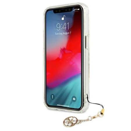 Guess 4G Big Logo Charm Gold- Etui iPhone 13 Pro (złoty charms)