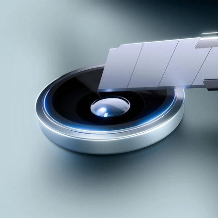 3mk HARDY Lens Protection Pro - Szkło na obiektyw aparatu iPhone 17 (Light Green)