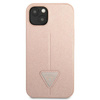 Guess Saffiano Triangle Logo Case – Etui iPhone 13 (różowy)