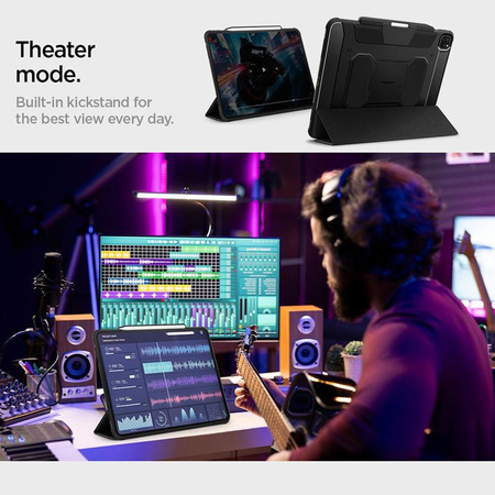 Spigen Rugged Armor Pro - Etui do iPad Pro 13" (M5,2025 / M4, 2024) (Black)
