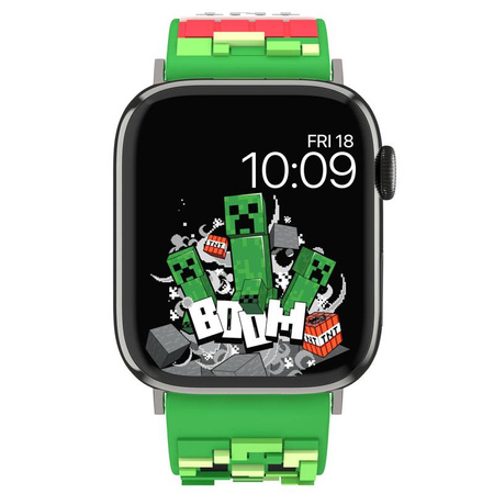 Minecraft - Pasek do Apple Watch (Creeper 3D)