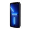 BMW Silicone Slanted Stripes - Etui iPhone 14 Pro Max (czarny)