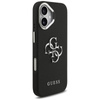 Guess Grained Big 4G Classic Logo - Etui iPhone 17 (czarny)