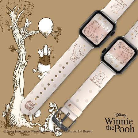 Disney Winnie The Pooh - Pasek do Apple Watch (Sweet Honey)
