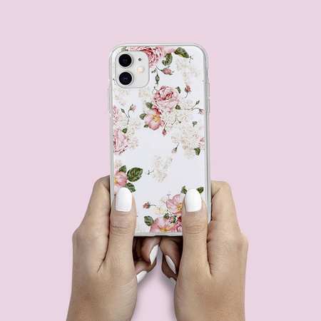 Crong Flower Case – Etui iPhone 11 (wzór 02)