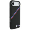 BMW M Tricolor Metal Logo MagSafe - Etui iPhone Air (czarny)