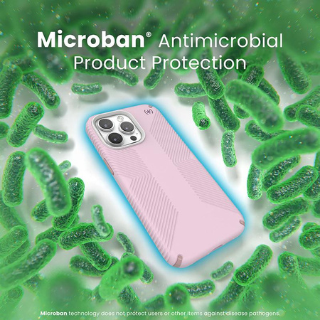 Speck Presidio2 Grip Magsafe - Etui iPhone 15 Pro Max (Soft Lilac / Carnation Petal / Rouge Pink)