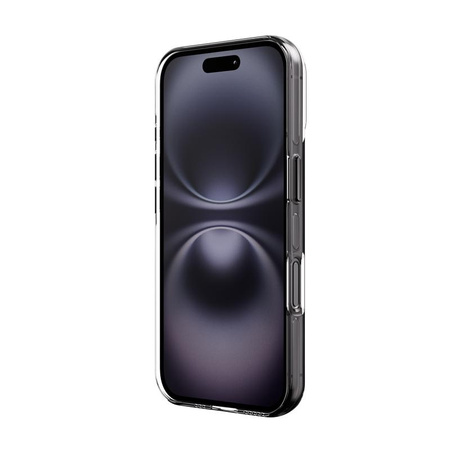 Crong Clear MAG Pro - Etui iPhone 16 MagSafe (czarny)