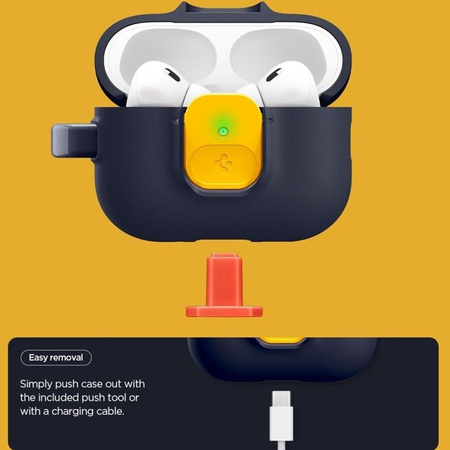 Spigen Nano Pop - Etui do Apple AirPods Pro 3 (Blueberry Navy)