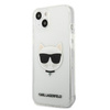 Karl Lagerfeld Choupette Head - Etui iPhone 13 Mini (przezroczysty)