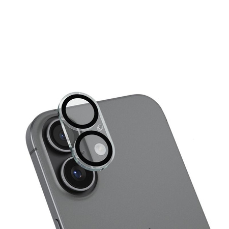 Crong Lens Shield - Szkło na aparat i obiektyw iPhone 17