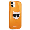Karl Lagerfeld Choupette Head - Etui iPhone 11 (fluo pomarańczowy)