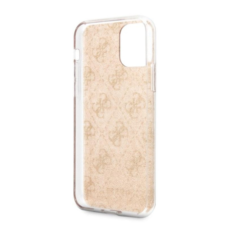Guess 4G Glitter - Etui iPhone 11 (Gold)