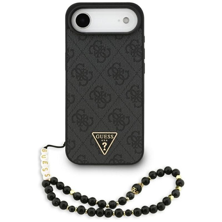 Guess 4G Strap Triangle Logo MagSafe - Etui do iPhone Air (czarny)