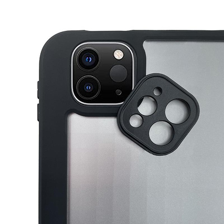 PURO Zeta Smart - Etui iPad Pro 12.9" (2022/2021/2020/2018) removable magnetic flap + uchwyt Apple Pencil (czarny)