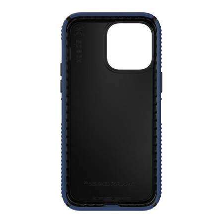 Speck Presidio2 Grip - Antypoślizgowe etui iPhone 14 Pro Max (Coastal Blue / Black / White)