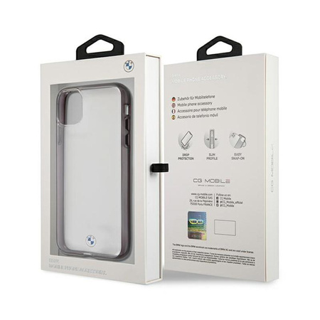 BMW Signature Edges - Etui iPhone 11 (przezroczysty)