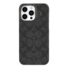 Coach Slim Wrap Signature C Case - Etui iPhone 15 Pro Max (Charcoal)