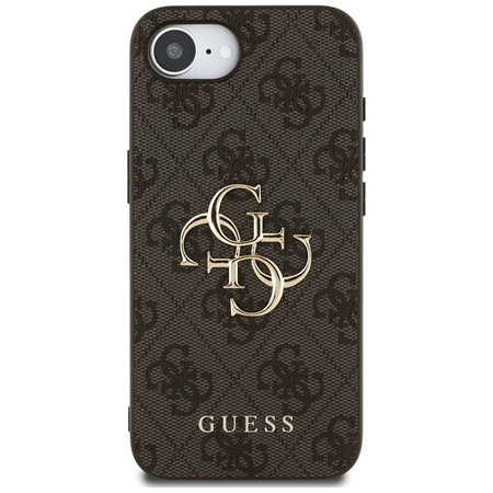Guess 4G Big Logo - Etui do iPhone 16e (czarny)