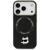Karl Lagerfeld Choupette Pin MagSafe - Etui iPhone 17 Pro (czarny)