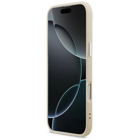 Karl Lagerfeld Karl & Choupette Pins MagSafe - Etui iPhone Air (beżowy)