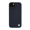 BMW Silicone Signature Logo - Etui iPhone 13 (granatowy)