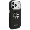 Guess Grained Big 4G Classic Logo - Etui iPhone 17 Pro (czarny)