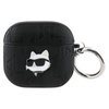Karl Lagerfeld Monogram Choupette Head - Etui AirPods 4 (czarny)