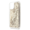 Karl Lagerfeld Signature Glitter Case - Etui iPhone 11 Pro (Gold)