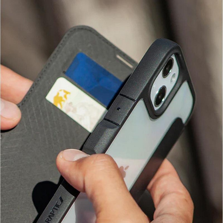 X-Doria Raptic Urban Folio - Etui z klapką iPhone 14 (Black)