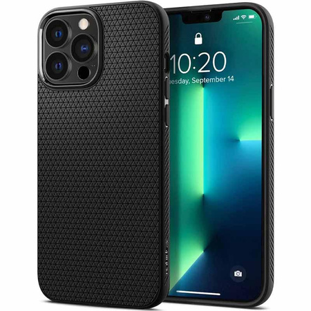 Spigen Liquid Air - Etui do iPhone 13 Pro Max (Czarny)