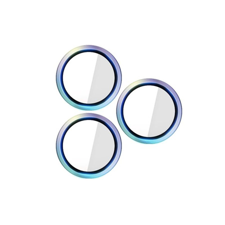 3mk HARDY Lens Protection Pro - Szkło na obiektyw aparatu iPhone 17 Pro / iPhone 17 Pro Max (Rainbow)