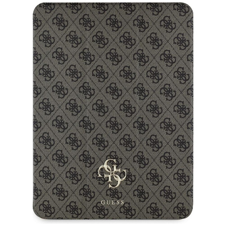 Guess Magnetic 4G Big Logo - Etui iPad Air 13” M3 (2025) / iPad Air 13” M2 (2024) (brązowy)