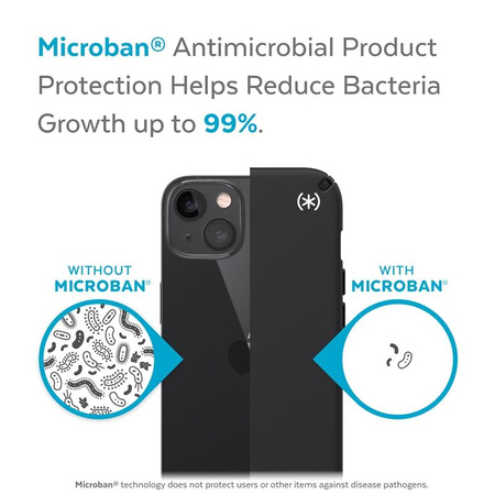 Speck Presidio2 Pro - Etui iPhone 13 z powłoką MICROBAN (Black)