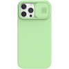 Nillkin CamShield Silky Magnetic - Etui Apple iPhone 13 Pro Max z osłoną aparatu (Mint Green)