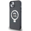 Karl Lagerfeld Ring Stand Karl Head MagSafe - Etui iPhone 15 (czarny)