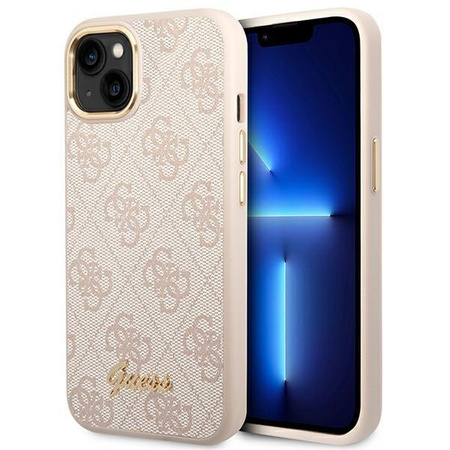 Guess 4G Metal Camera Outline Case – Etui iPhone 14 Plus (Różowy)