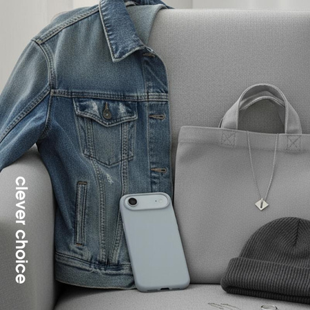 Crong Color Cover Magnetic - Etui MagSafe iPhone Air (czarny)