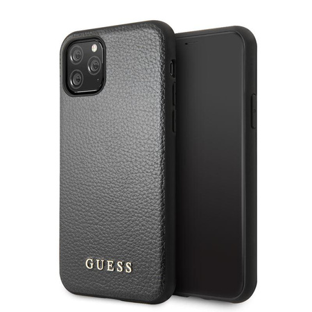 Guess Iridescent - Etui iPhone 11 Pro (czarny)