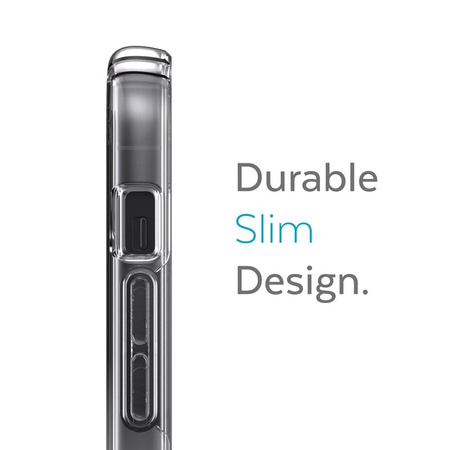 Speck Presidio Perfect-Clear + Ombre - Etui iPhone 13 z powłoką MICROBAN (Clear/Atmosphere Fade)