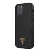 Guess Saffiano V - Etui iPhone 12 / iPhone 12 Pro (czarny)