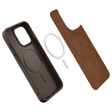 Spigen Cyrill Kajuk Mag MagSafe - Etui do iPhone 15 Pro (Saddle Brown)