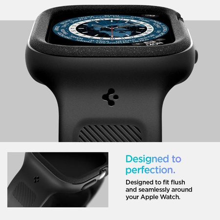 Spigen Vault Pro - Pasek z obudową do Apple Watch 10 46 mm (Matte Black)