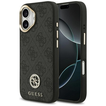 Guess 4G Strass Logo MagSafe - Etui iPhone 17 (czarny)