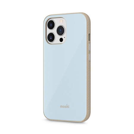 Moshi iGlaze Slim Hardshell Case - Etui iPhone 13 Pro (system SnapTo) (Adtriatic Blue)