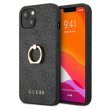 Guess 4G Ring Case - Etui iPhone 13 (szary)