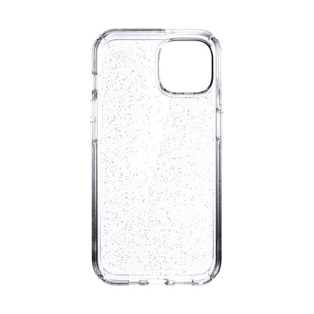 Speck Presidio Perfect-Clear with Glitter - Etui iPhone 13 z powłoką MICROBAN (Clear/Platinum Glitter)