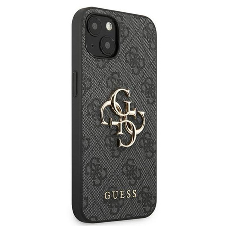 Guess 4G Big Metal Logo - Etui iPhone 13 Mini (szary)